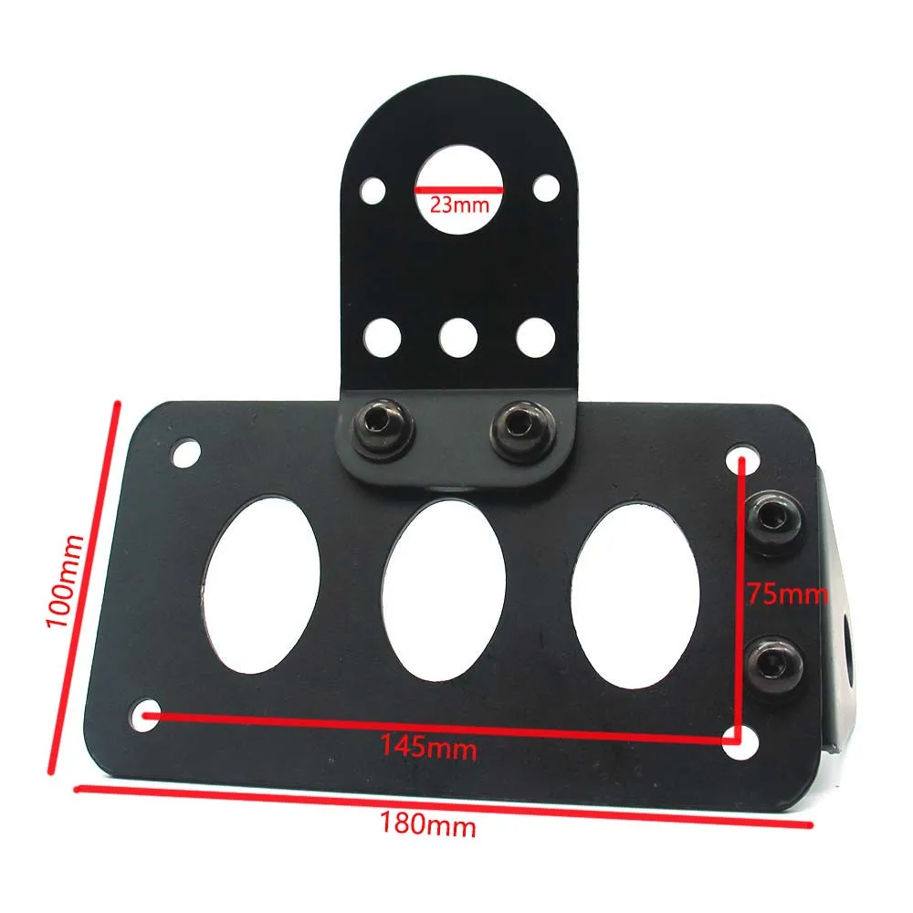 Мотоциклетный боковой держатель для номерного знака Harley Bobber Chopper | Автомобили и