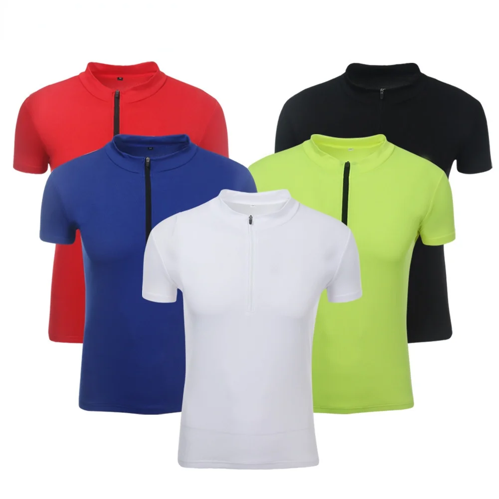 

Cycling jacket solid color new zipper bicycle wear cycling clothes cycling wear