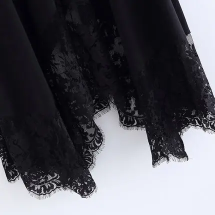 Новинка женское платье летнее сексуальное v-образный вырез кружево необычные