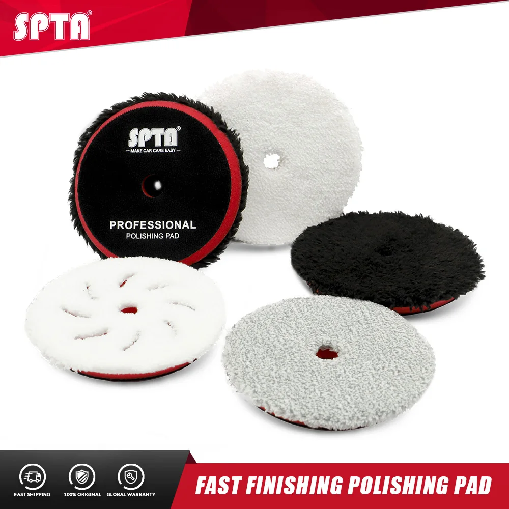 Полировальная подушка из микрофибры насадки для полировки автомобиля DA/RO SPTA 3/5/6