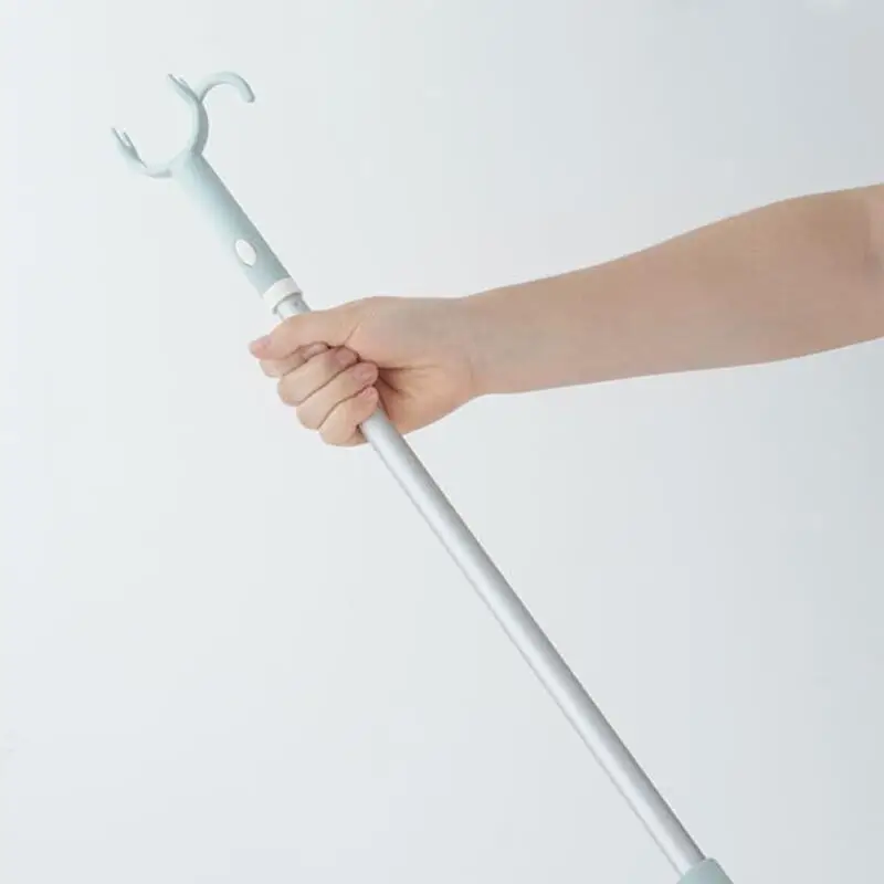 116 см Длина выдвижные стержни балкон вилка полюс вешалки для одежды сушильная