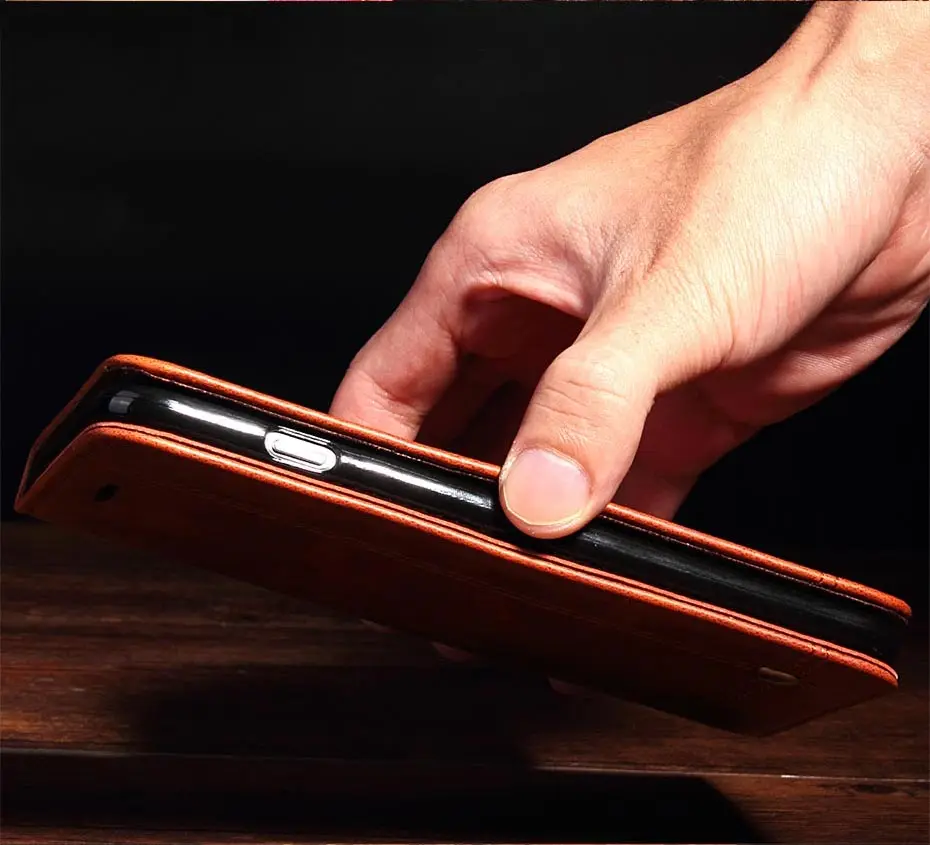 Элегантный деловой чехол для iPhone 5 5S SE 6, 7, 8 Plus, чехол в стиле ретро из искусственной кожи, флип-чехол-бумажник для iPhone X, XR, 11 Pro, XS Max, чехол