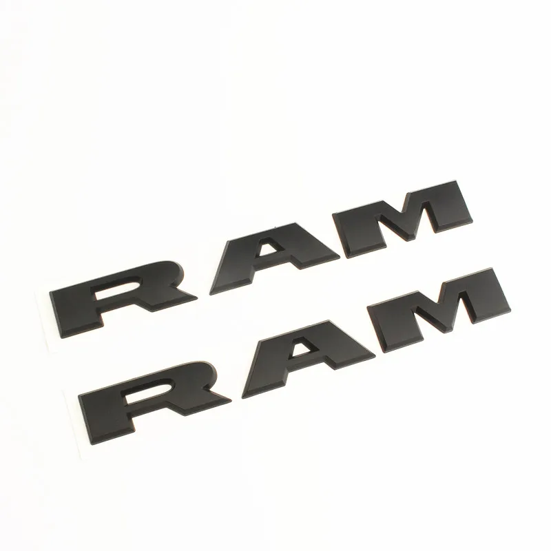 Авто аксессуары корпус автомобиля ram надпись-логотип эмблема дверь значок на крыло наклеивающиеся Переводные картинки для детей Dodge ram 1500