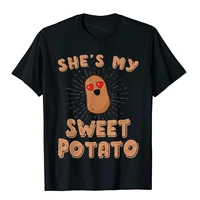 shes my sweet potato couples t shirt girlfriend boyfriend t shirt crazy cotton men tops shirts camisa cute t shirt