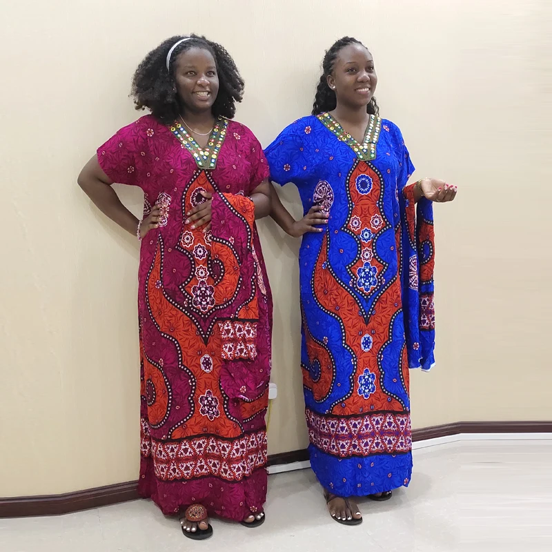 Повседневные платья свободного покроя для женщин с V-образным вырезом и