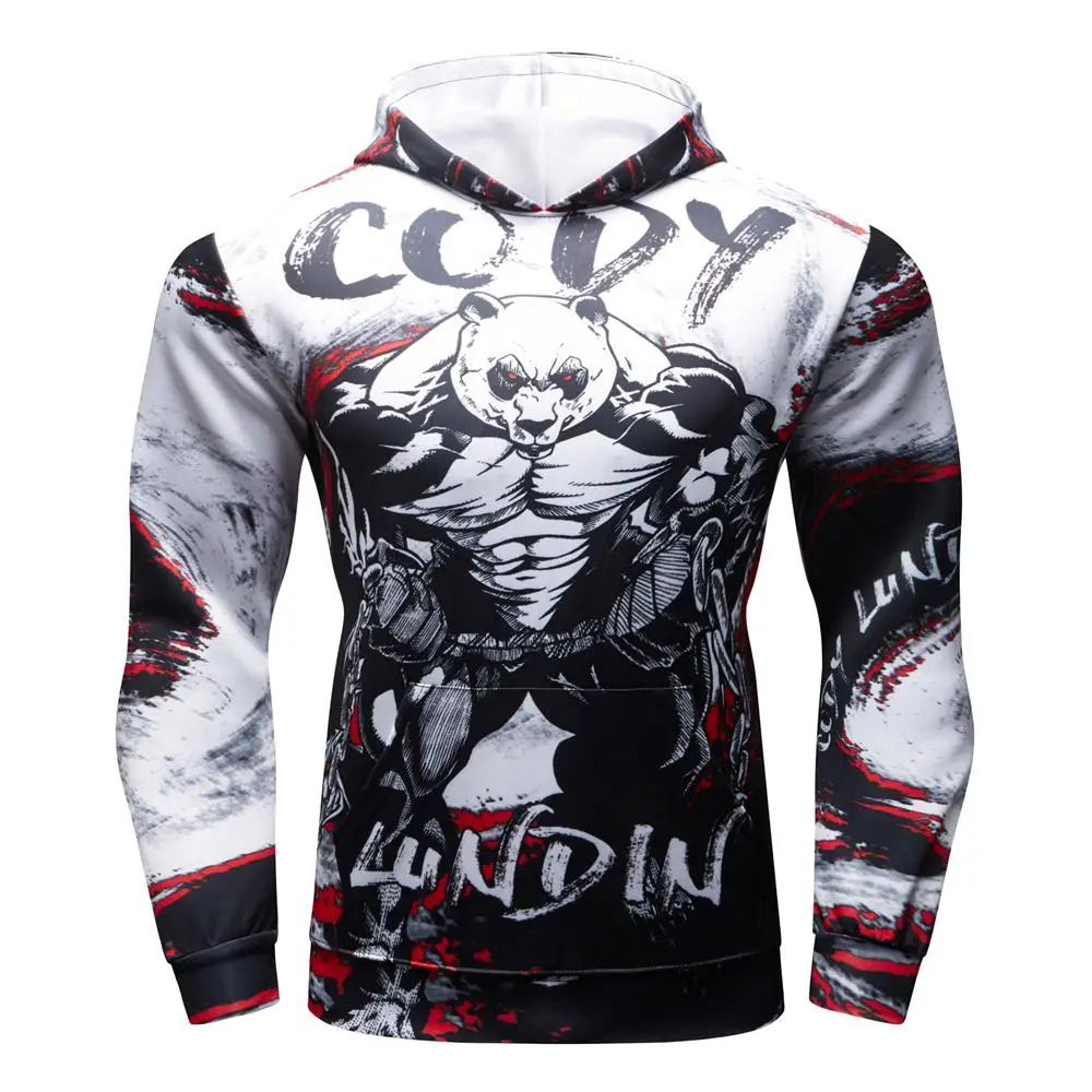 Хит продаж новинка толстовка с 3D принтом гориллы Бо Доу для мужчин и женщин