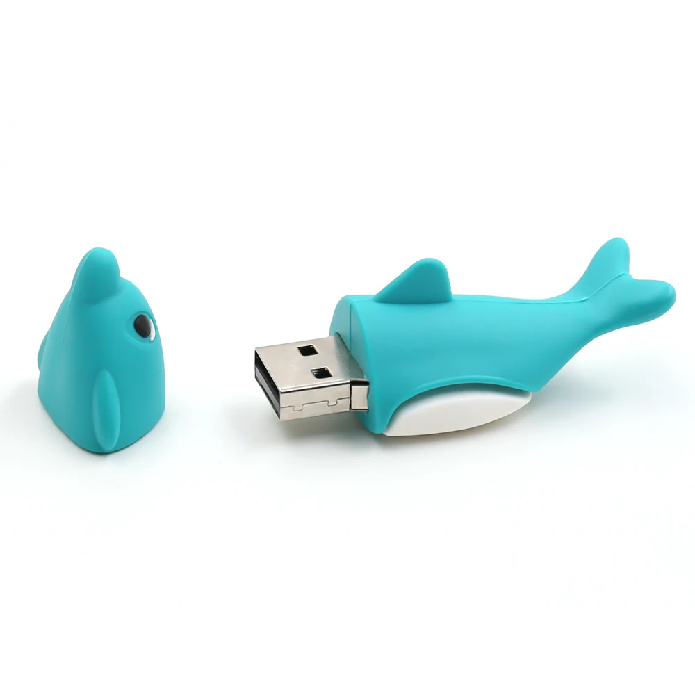32 Гб usb флеш-накопитель Animal-dolphin 16 Гб usb флешка 4 ГБ 8 ГБ флеш-диск флешка специальные подарки мультфильм флешка