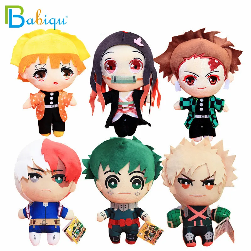 Новый аниме мой герой Академии Izuku Midoriya Katsuki Bakugou Shouto Todoroki плюшевые мягкие игрушки