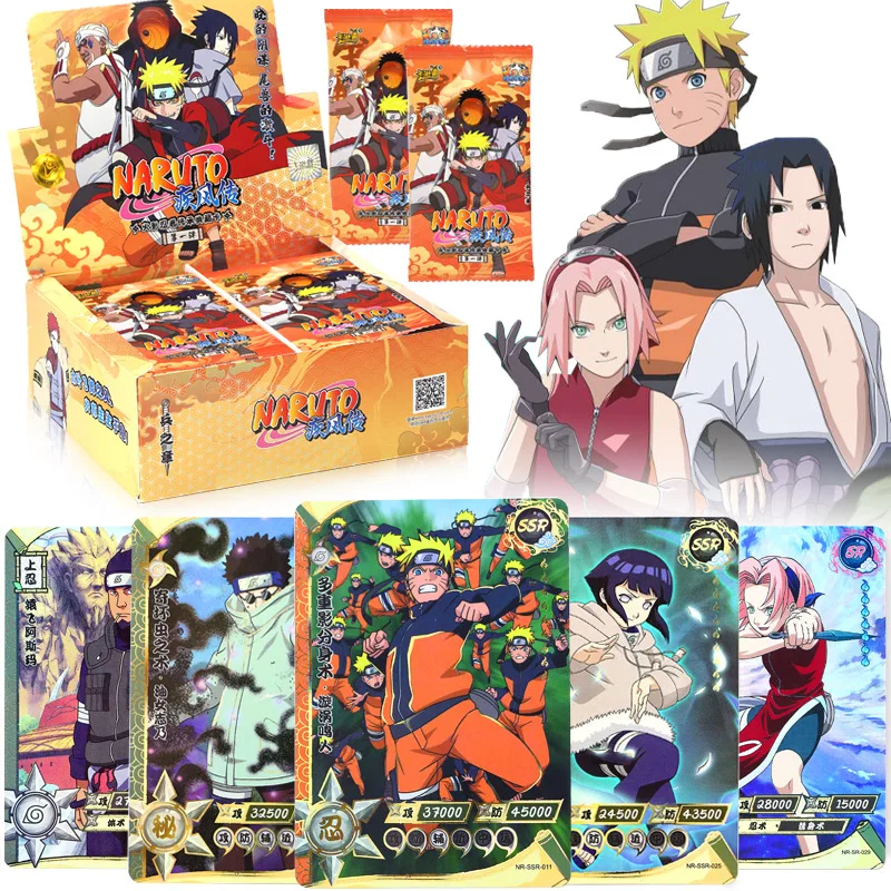 

Original Narutoes Movie Game Card Japanese Anime Cartoon Hokage Collection SSP Card Uchiha Sasuke Ninja Wars R Character Card