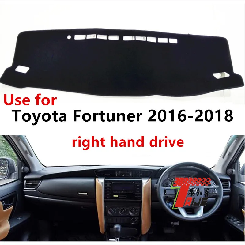

TAIJS Factory Anti cracking Casual Polyester Fibre Car Dashboard Cover For TOYOTA Fortuner 2016-2018 Right hand drive