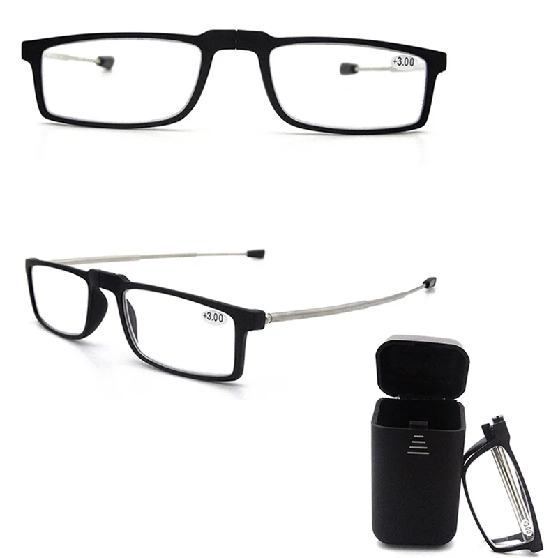 

Anti-Blue Light Blocking Reading Glasses Men Women Transparent Computer Eyeglasses Reading Magnifying Folding Reading Glasses
