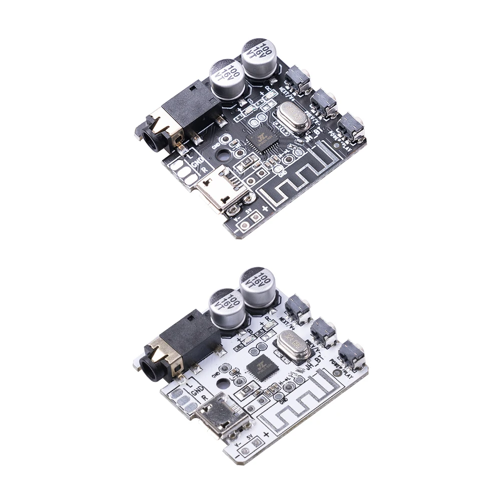 

DIY 5.0 Audio Receiver Board Module 3.7V-5V Micro USB Power Port Button Control DIY Modification 5.0 chip