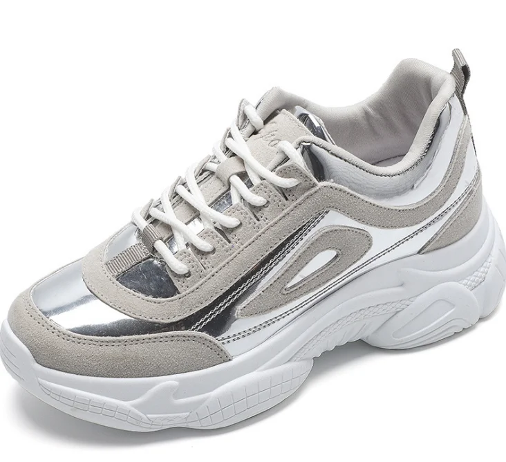 Новинка 2019 года женская обувь яркие белые туфли с лазерной вышивкой повседневная