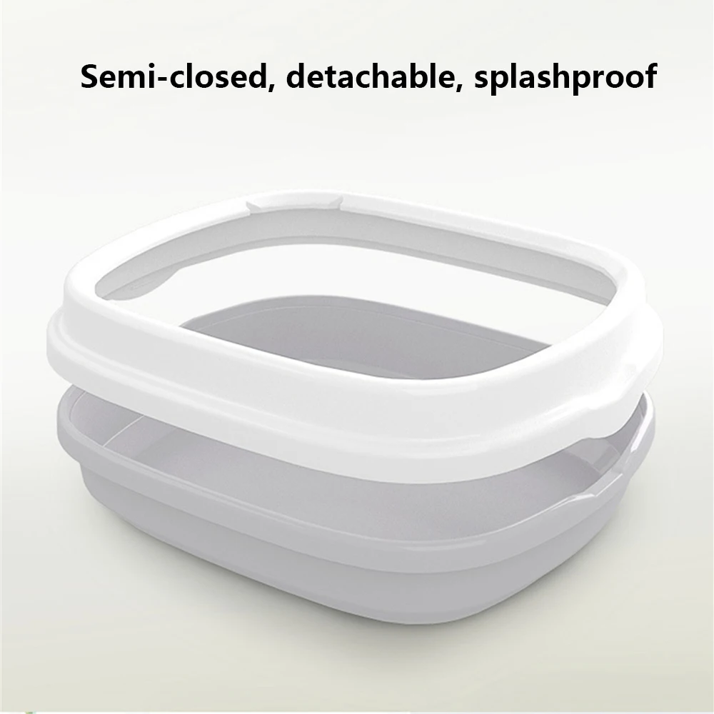 Щенок Кошка Домашняя пластиковая песочница с совком для кошачьего туалета кошка