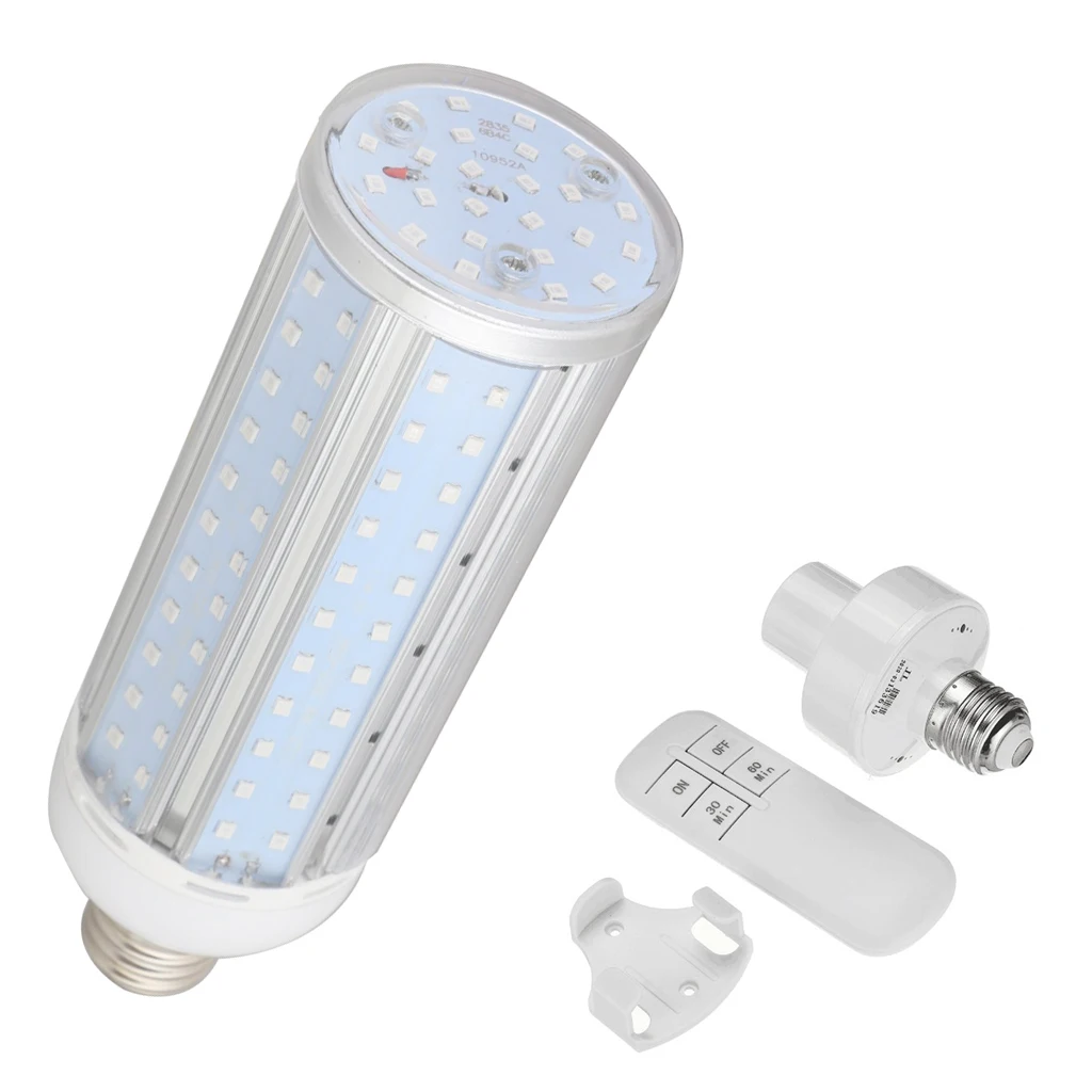 

E27 60W Ultraviolet UV Lamp Home Ozone Disinfection UV Light Bulb Disinfection Lamp Sterilization Mites Lights with Remote