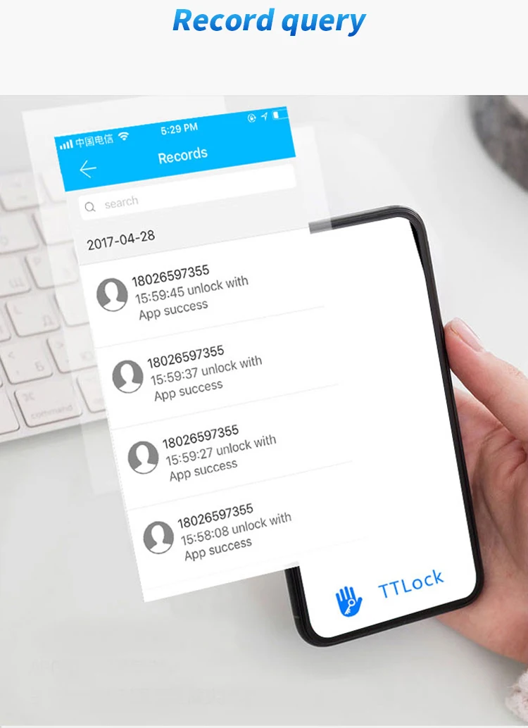 Электронный дверной замок Bluetooth приложение пароль wi-fi-отпечаток пальца биометрический замок клавиатуры кодовая ручка замок