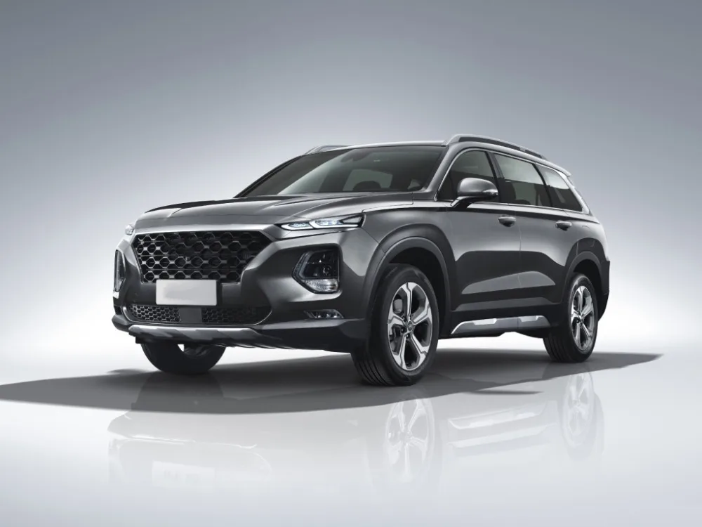 Для hyundai Santafe автомобильные аксессуары Stlyling Накладка на порог двери протектор защита автомобиля наклейка из нержавеющей стали отделка