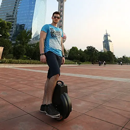 Самобалансирующийся Электрический Одноколесный велосипед Airwheel Q3 светодиодный