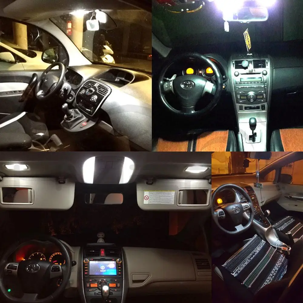 T10 9SMD 5050 водить автомобиль w5w 194 168 192 W5W DC 12V автомобильные лампы сигнализирующий