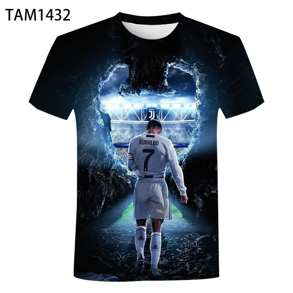 Футболка с изображением Криштиану Роналду дос Сантоса авиаро 5 2021 Мужская и