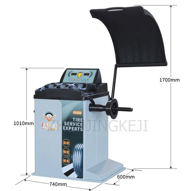 

High Precision Tires Balancer 220V/250W Small And Medium Sedan Car Balance Machine Fully Automatic Mute Tires Balance Equipment