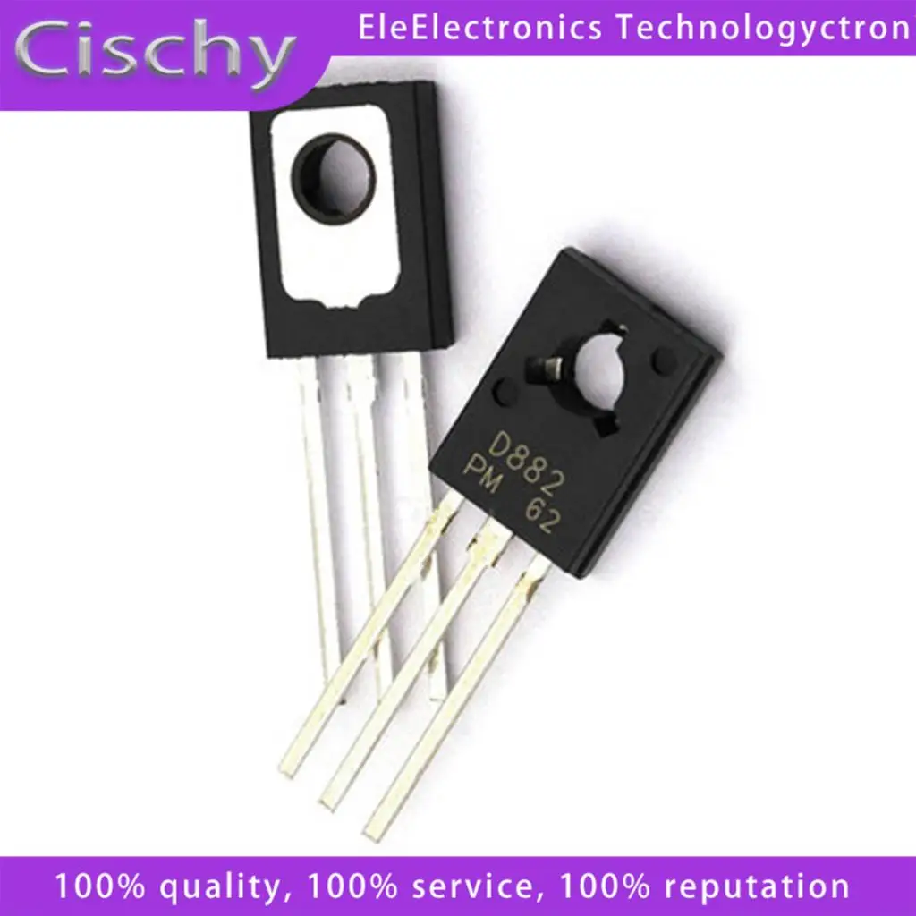 

10 шт. 2SD882 2SB772-126 D882 B772 TO126
