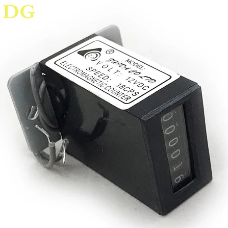 2 шт./лот 6 цифр аркадная монета счетчик 12VDC18PCS механический для крана машина