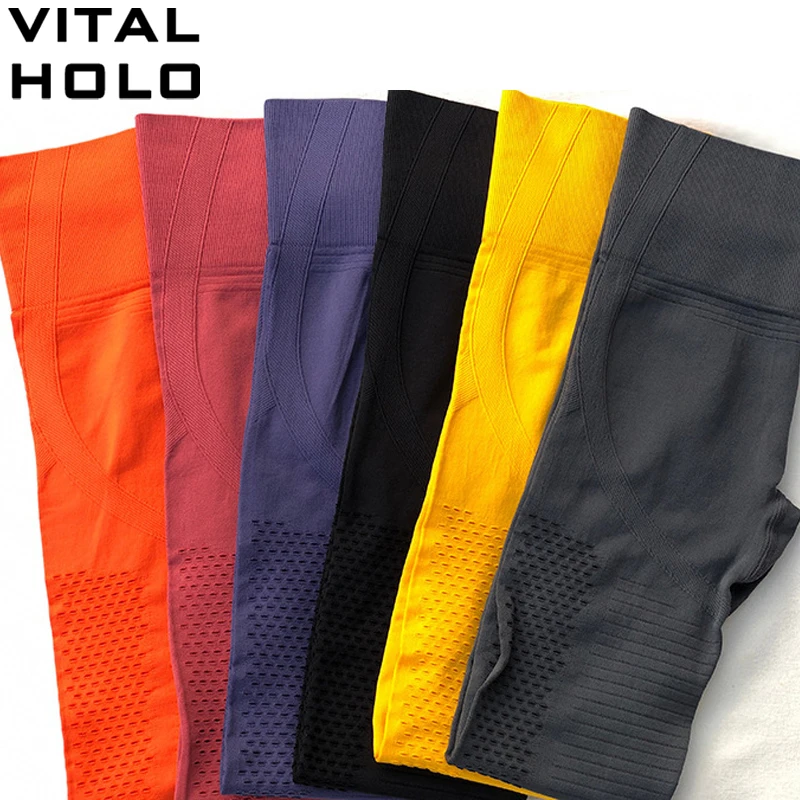 Сексуальные женские штаны для йоги бесшовные леггинсы фитнеса тренировок