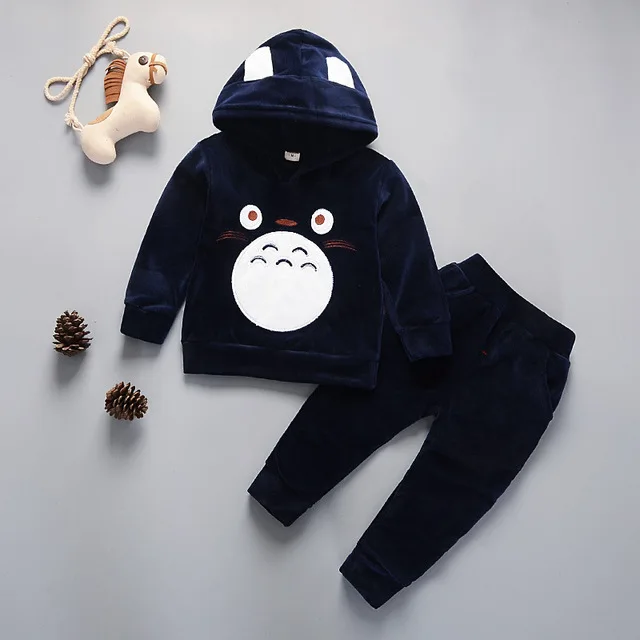 Toddler Tracksuit Autumn Baby Clothing Sets Children Boys Girls Fashion Brand Clothes Kids Hoodie Sweater And Pants 2 Pcs Suits | Детская