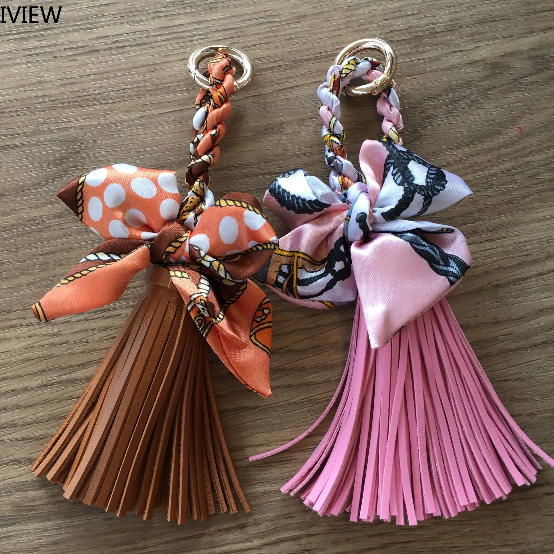 IVIEW 2019 модная сумка орнамент аксессуары вешалка для сумок ключи кисточки части и