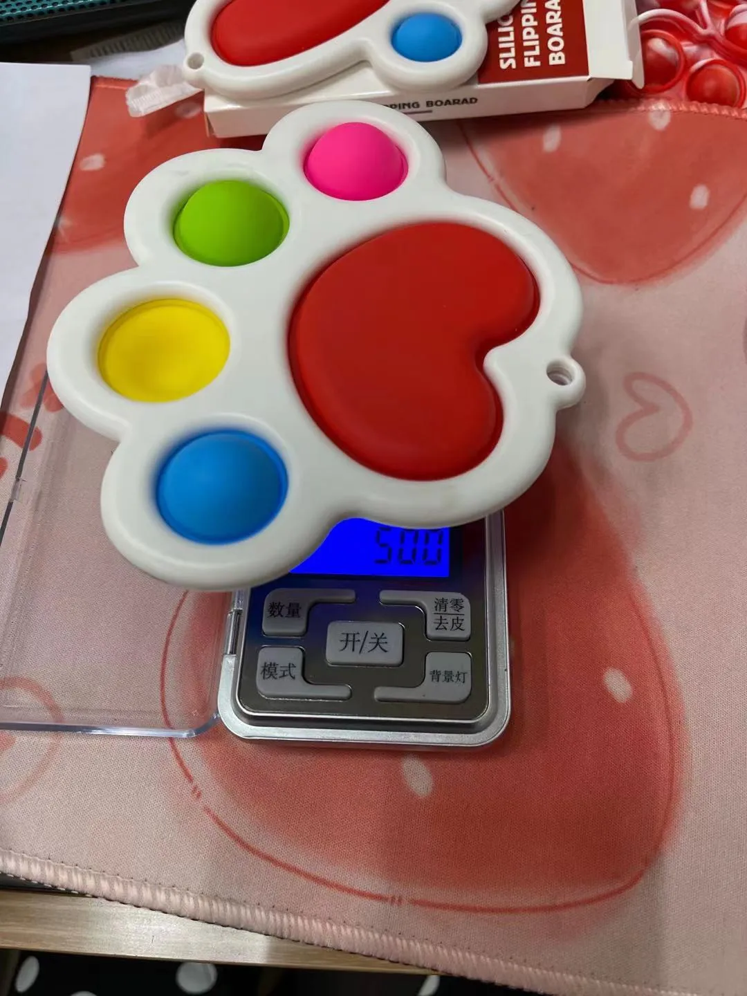

Simple Dimple Fidget Sensory Toy Stress Relief Toy Autism Anxiety Relief Stress Pop Bubble Fidget Sensory Toy For Kid Adult 7pc