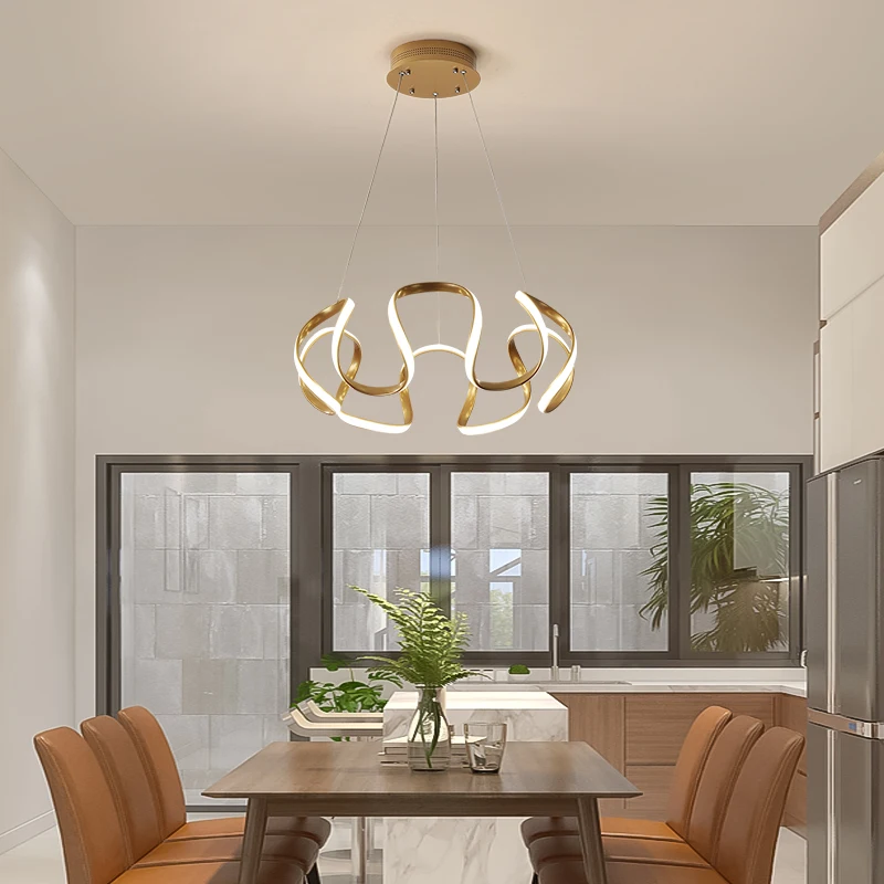 

Nordic Modern Led Pendant Lamp 110V 220V Chandelier Pendant Light For Dining Room Kitchen Living Room Bedroom Hanging Lamp