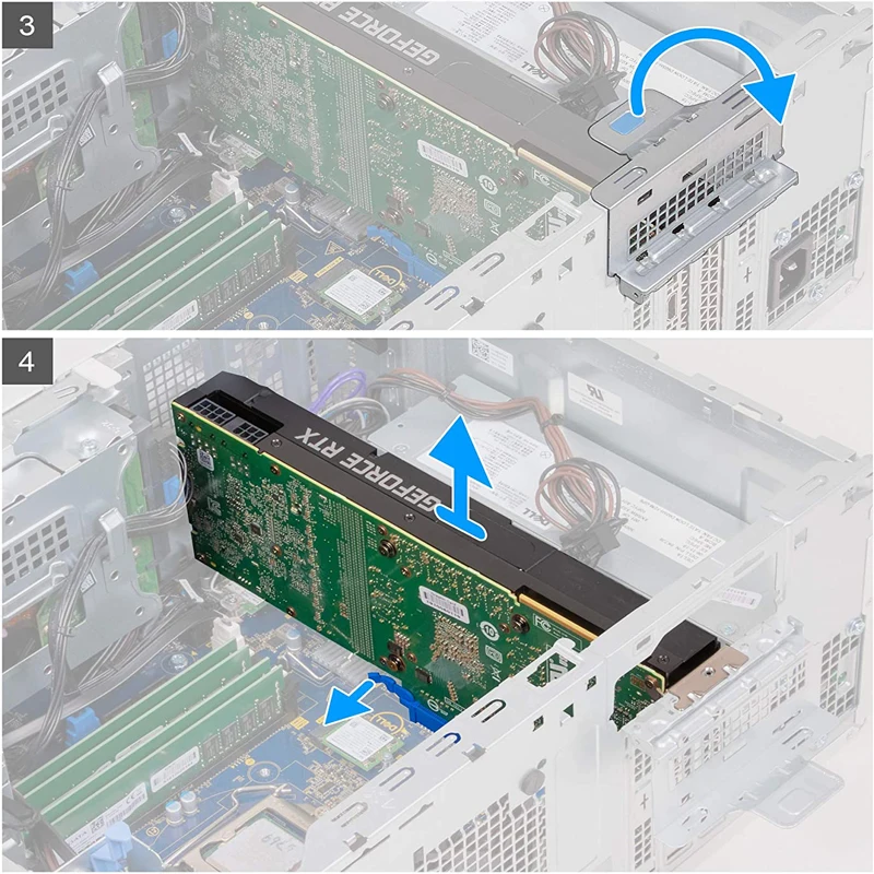 Держатель видеокарты Padarsey для Dell XPS 8940 OptiPlex 7080 7071 Inspiron G5 5000 Vostro 5880 | Компьютеры и