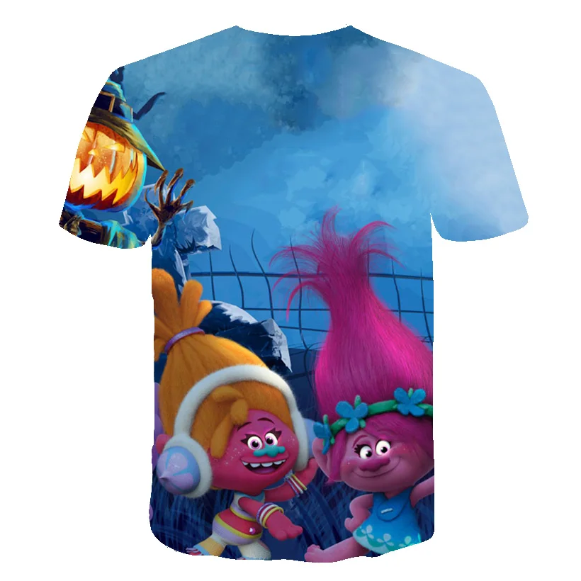 

Boys Girls Funny Children Clothing Anime Cartoon T-Shirt 3D Print Elves T-Shirt Boys Girls Summer Fashion Casual O-Neck Tops