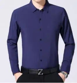 

New spring 2019 men's long sleeve shirt thin casual menswear