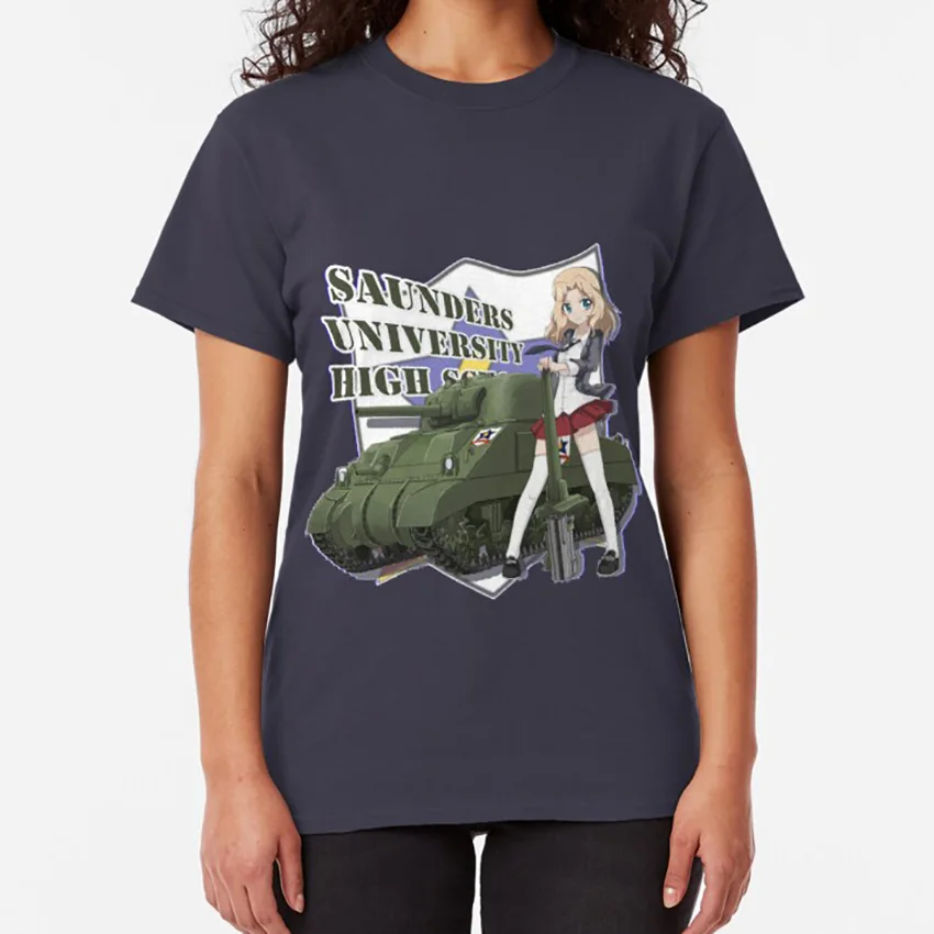 Saunders/футболка для старшей школы футболка девочек с надписью und panzer kay world of tanks