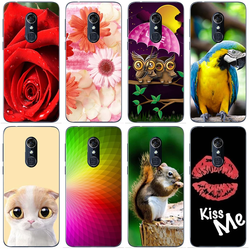 Мягкий ТПУ чехол для телефона с принтом Alcatel 3 5052D 5052 5052Y мягкий силиконовый