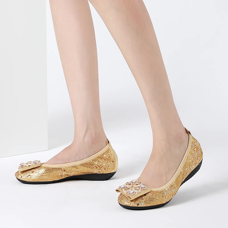 Туфли женские в африканском стиле спортивная обувь на плоской подошве с круглым