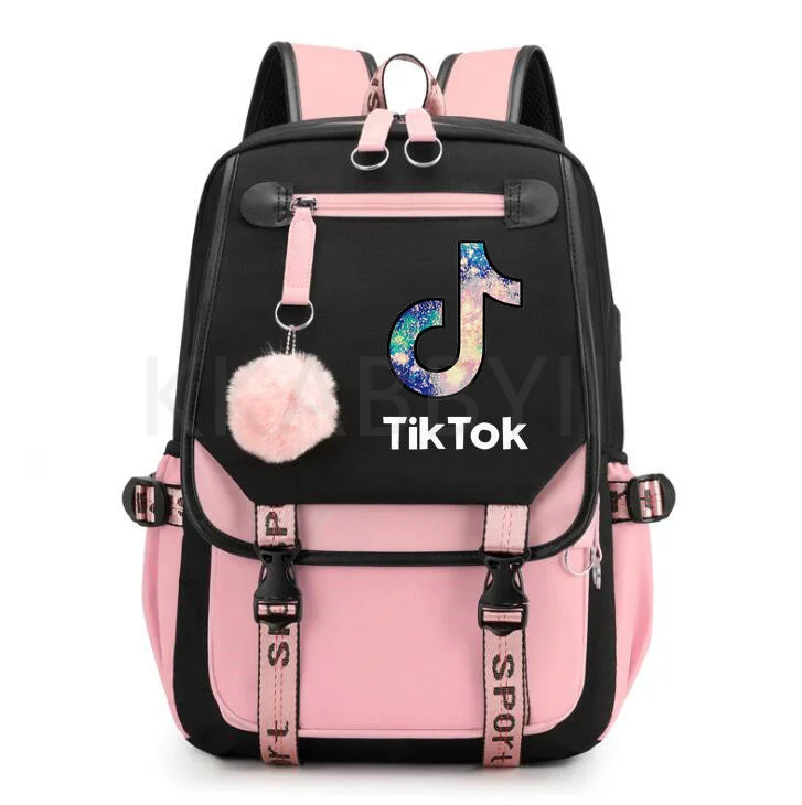 Рюкзак TIK TOK для мужчин и женщин унисекс из ткани Оксфорд школьные ранцы