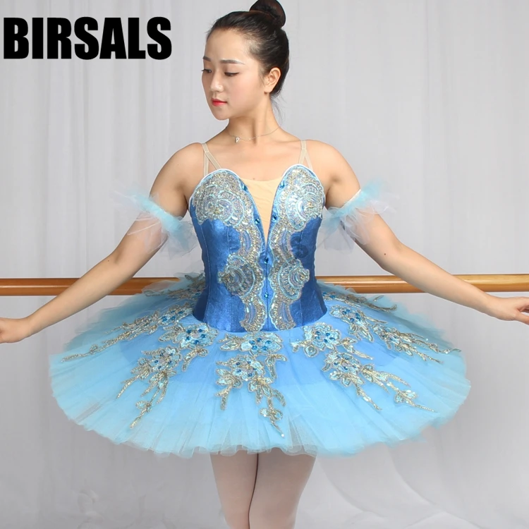 Бесплатная доставка синяя профессиональная балетная пачка Феи для женщин