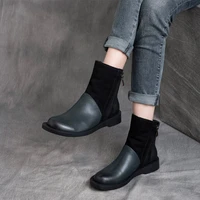 fashion boots women round design platform boots comfortable party round women boots new casual footwear