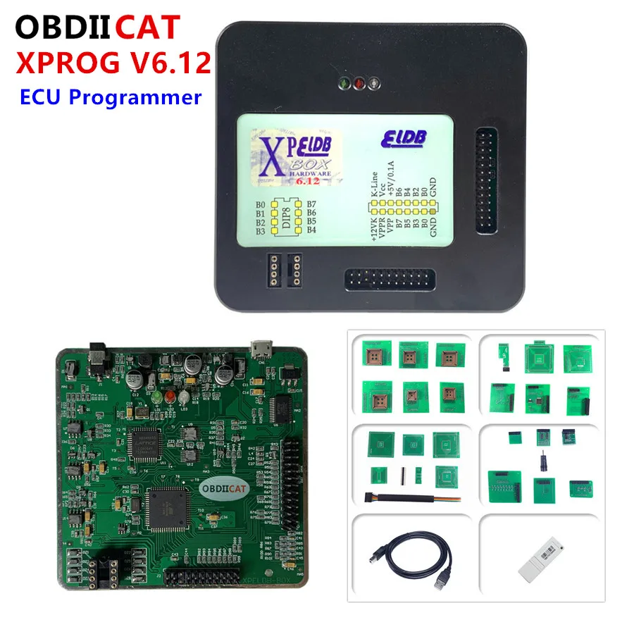 Новый XPROG V6.12 X PROG коробка Xprog ECU Программатор инструмент XProg ELDB 6 12 M V6.12|x prog m|x progchip