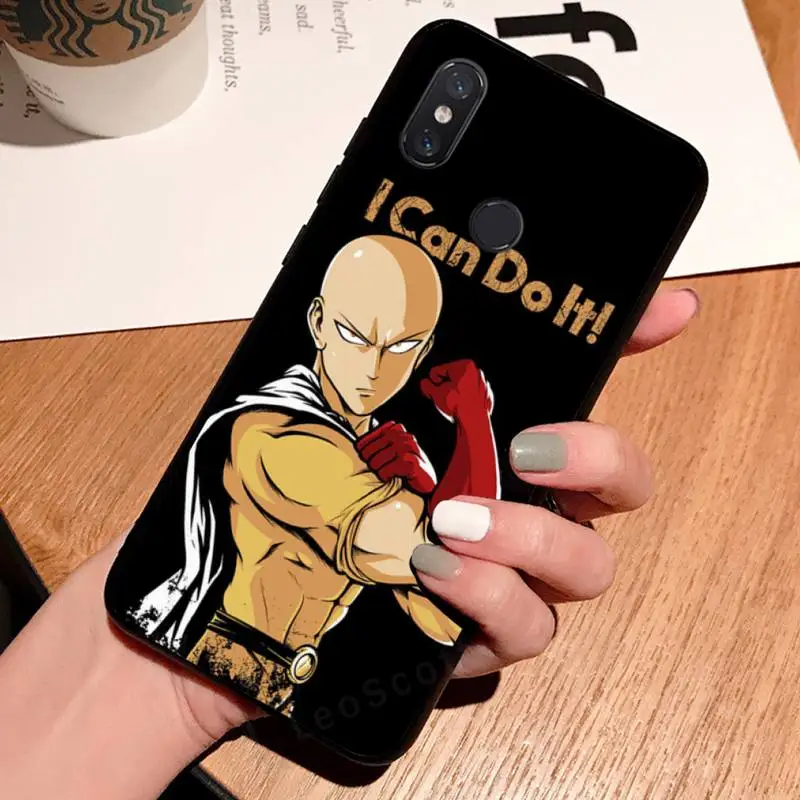

Anime One Punch Man Phone Case For Xiaomi Redmi 7 8 9t a3 9se k20 mi8 max3 lite 9 note 9s 10 pro