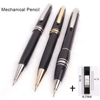 mb mechanical pencil 2b 0 7mm lead luxury black automatic pencils with one box refills