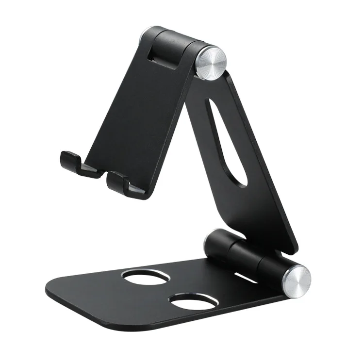 

Phone Stand for iPhone 11 Samsung Xiaomi mi 9 Foldable Metal Desk Phone Holder Mobile Phone Stand For iPhone 7 8 X XS