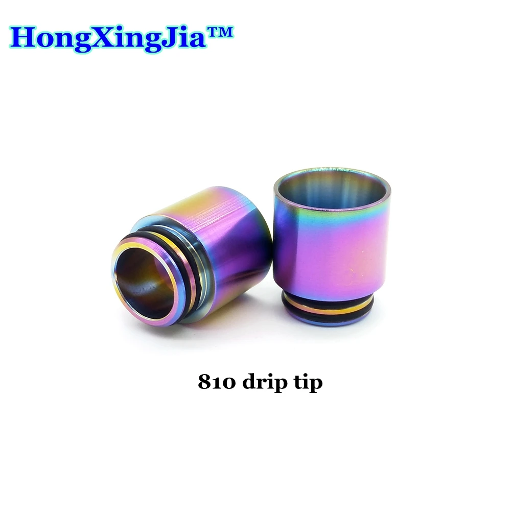 

Vape Accessories 510 810 Drip Tip 810 MTL Metal Wide Bore For Vape Electronic Cigarette Vaporizer RTA RDA RDTA Atomizer Tank
