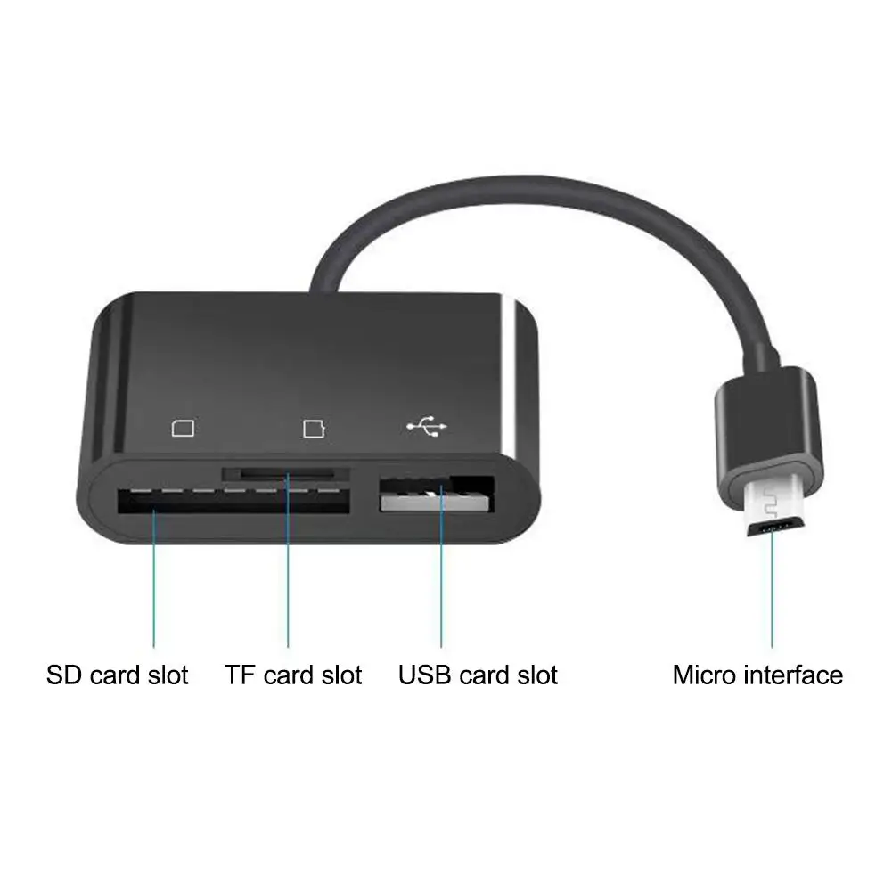OTG 3  1   Micro USB 2, 0 -  TF SD