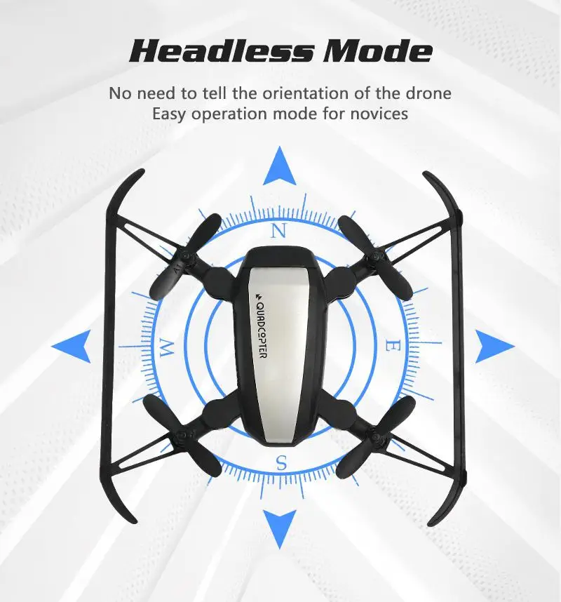 GloryStar GW125 Mini Drone Quadrocopter 2.4G 4CH RC Helicopter Micro Pocket Folding Dron for Kids Toys Boys |