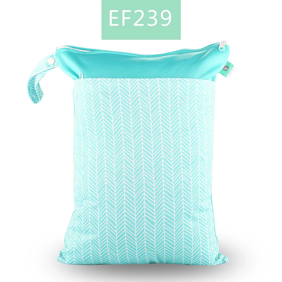 EF239 30x40CM Hylidge многоразовая тканевая сумка для закусок, сумка для плавания 30*40 см, Детская маленькая сумка для подгузников для мамы, водонепроницаемая сумка для закусок, сумка для сэндвичей, ткань - Цвет: EF239 30x40CM