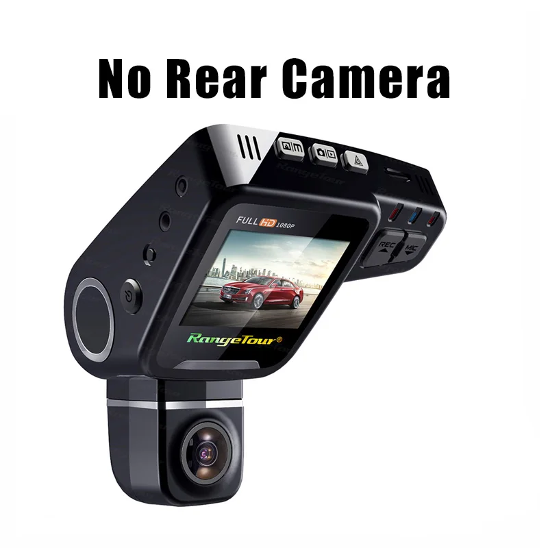 No Rear Camera Видеорегистратор с двумя объективами C10s Plus FHD 1080P видео рекордер вращающаяся линза на 360 градусов Автомобильный видеорегистратор регистратор с ночным видением - Название цвета: No Rear Camera